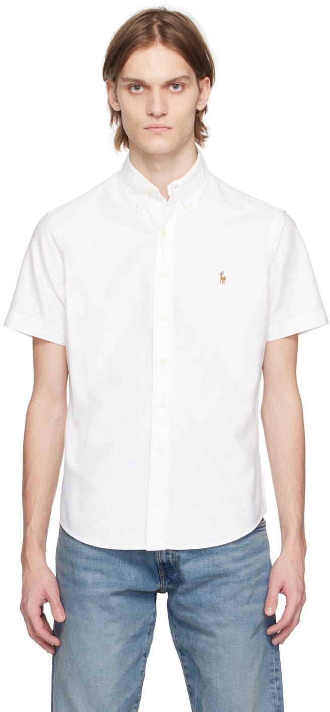 Srajce Polo by Ralph Lauren Polo Ralph Lauren Classic Fit Shirt Bela | 710794942001