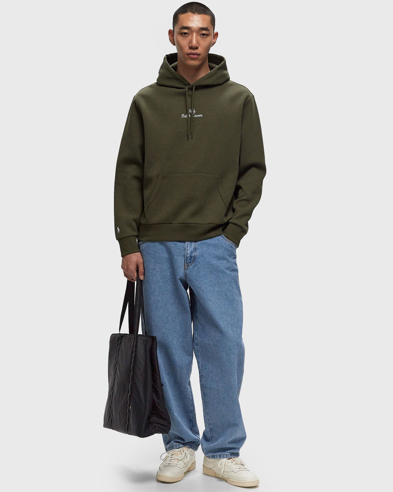 Pulover Polo by Ralph Lauren Script Logo Hoodie Zelena | 710936586021, 1