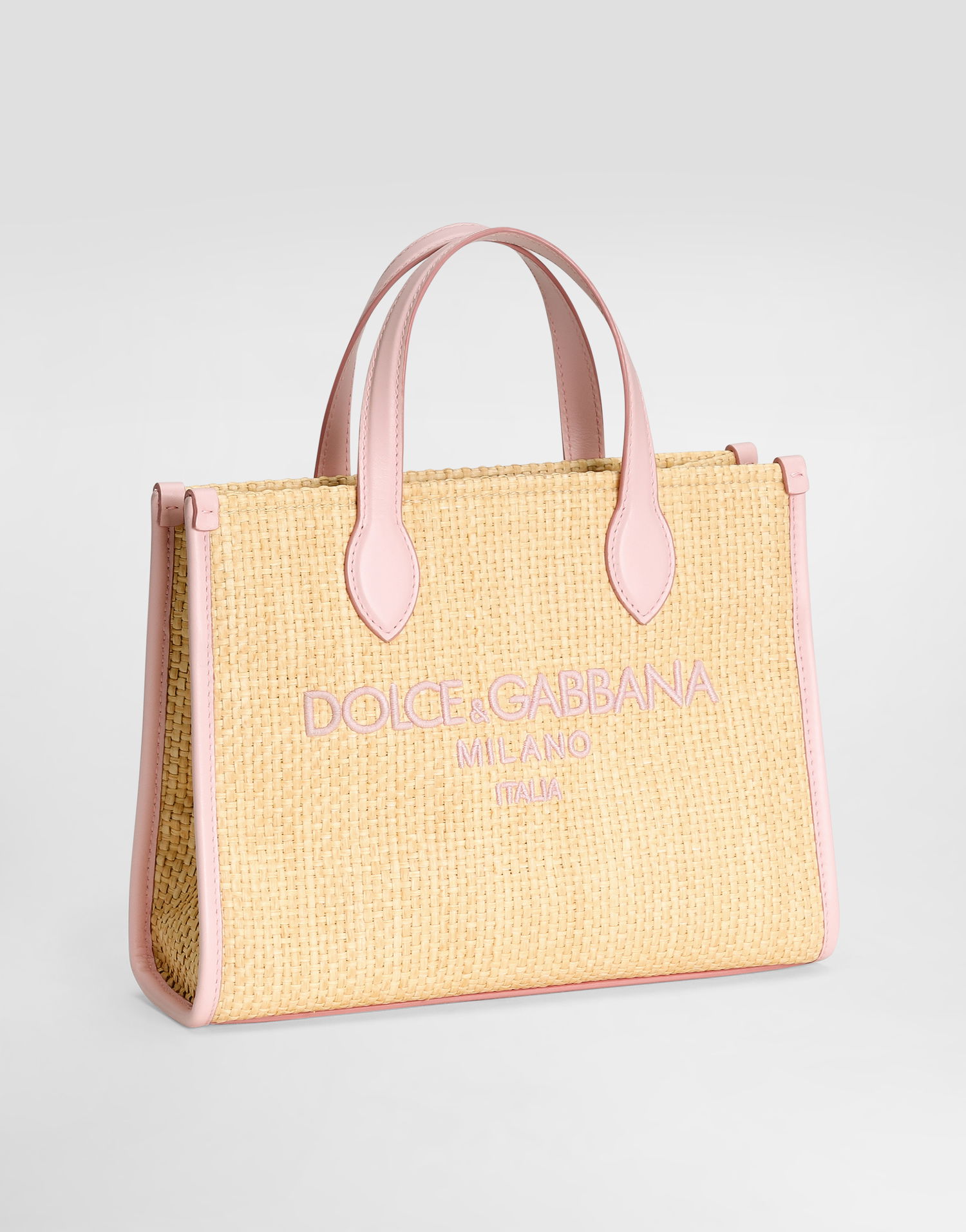 Tote bag Dolce & Gabbana Dolce & Gabbana Straw Tote Bag Bež | EB0252AY3108L851, 1