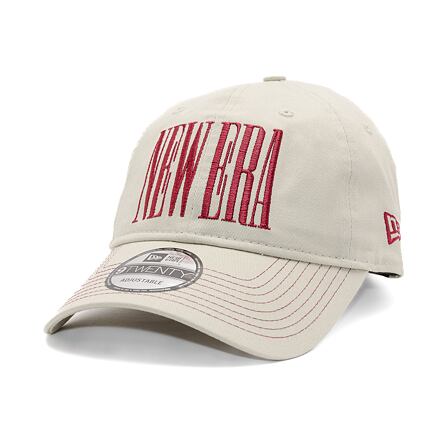 Kapa New Era Adjustable Wordmark 9TWENTY Cap Bež | 60595444