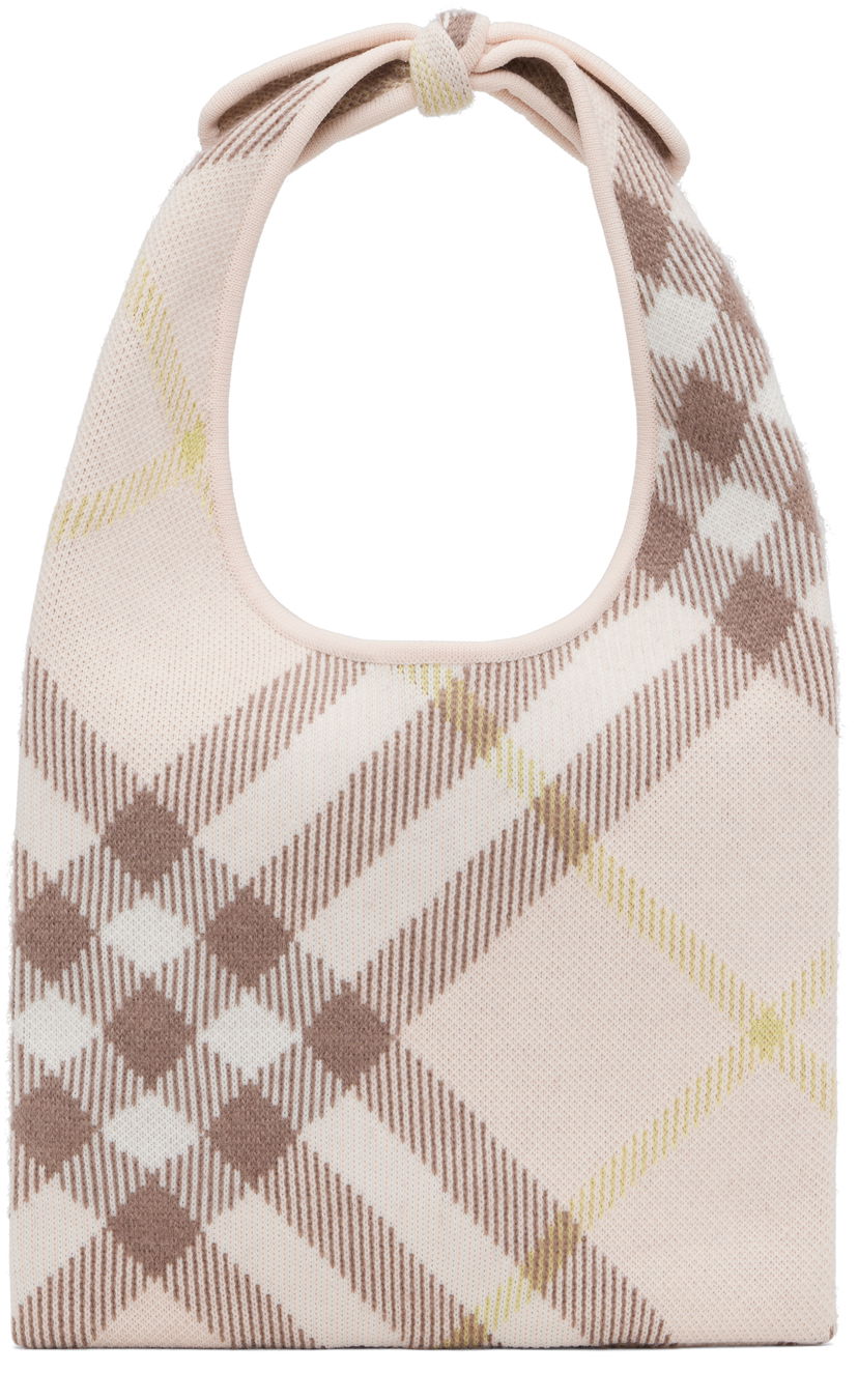 Tote bag Burberry Burberry Check Tie Tote Bag Roza | 8112008