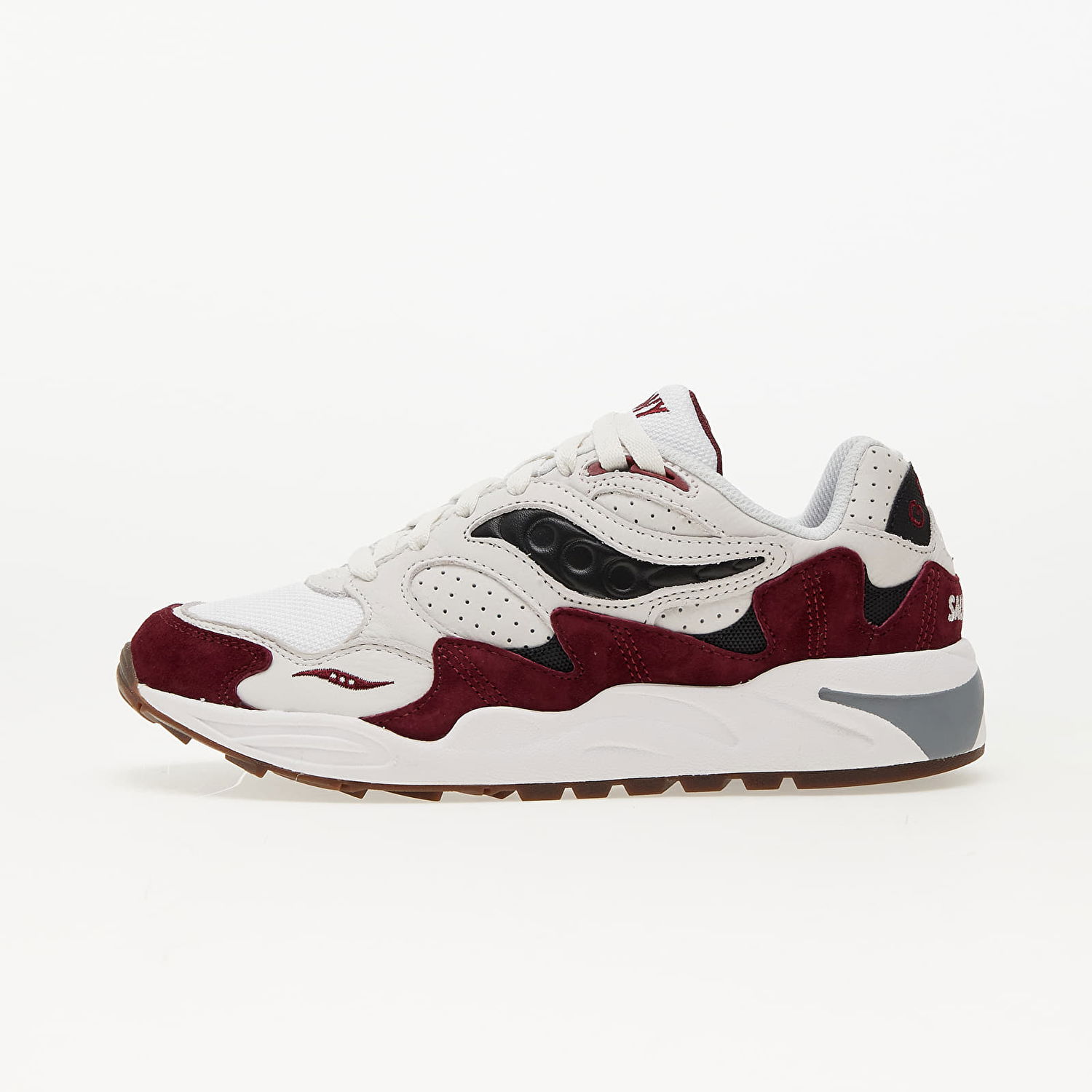 Superge in čevlji Saucony Grid Shadow 2 Cream/ Red Bordo | S70773-2, 0