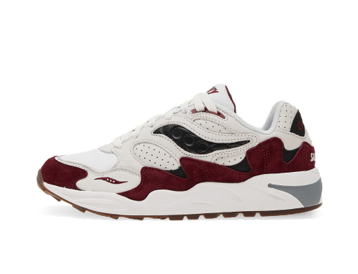 Superge in čevlji Saucony Grid Shadow 2 Cream/ Red Bordo | S70773-2