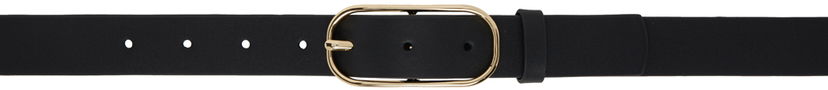 Pasovi Anine Bing Harper Leather Belt Črna | A-12-2144-000