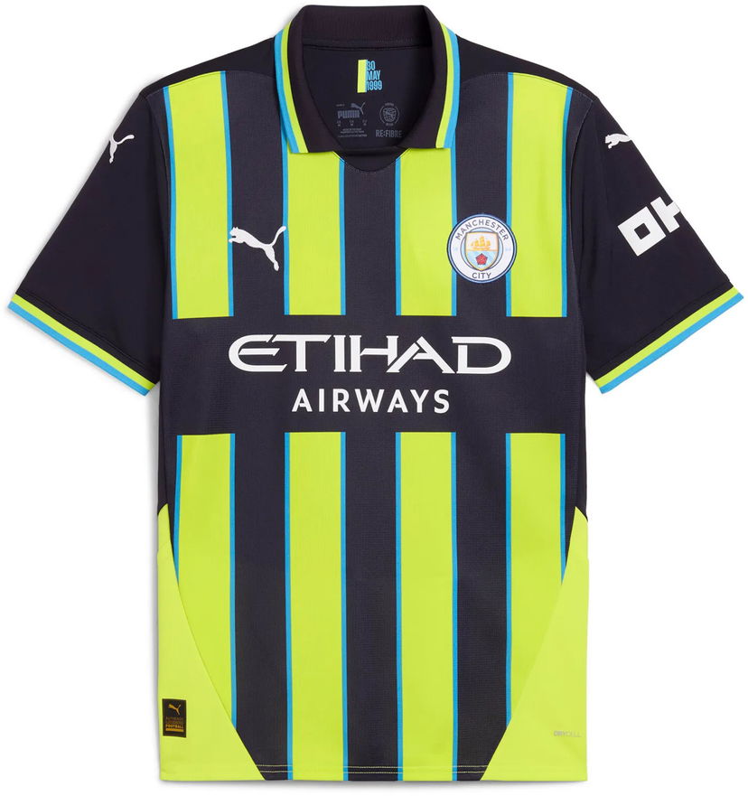 Srajce Puma Manchester City 2024/25 Away Jersey Modra | 775086-02