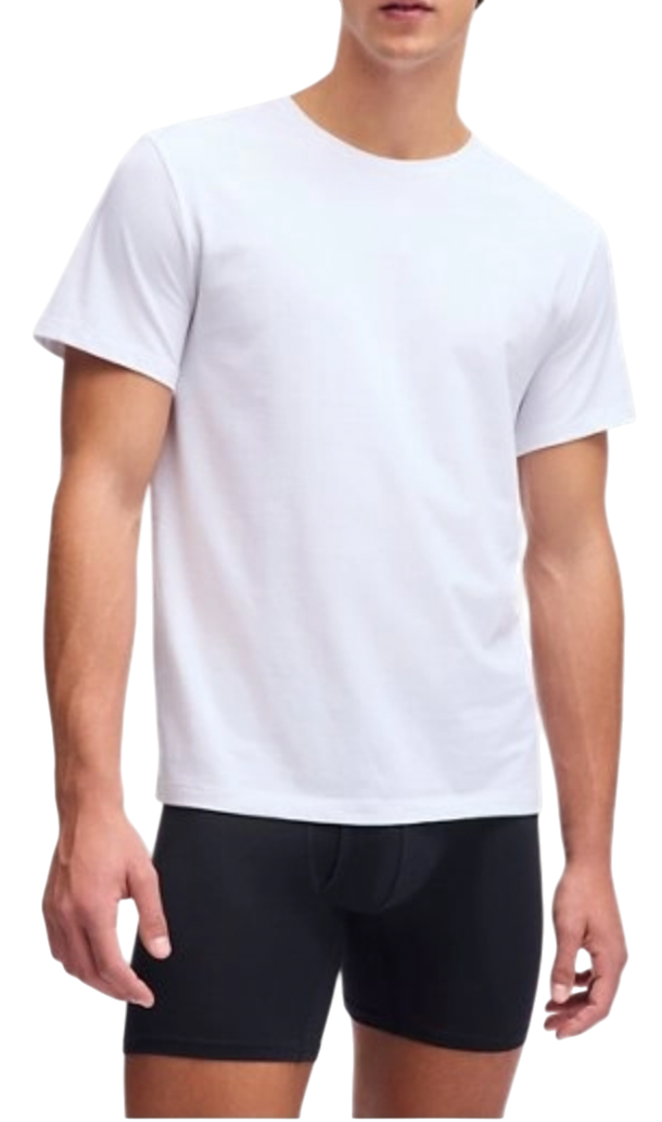 Spodnje perilo in nogavice Under Armour Under Armour Performance Underwear T-Shirt (2-Pack) Bela | 6007621-100