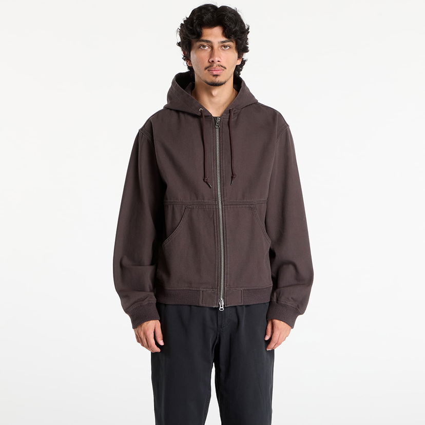 Jakna GRAMICCI Gramicci El Cap Canvas Hooded Jacket Rjava | G5FM-J002 UMBER