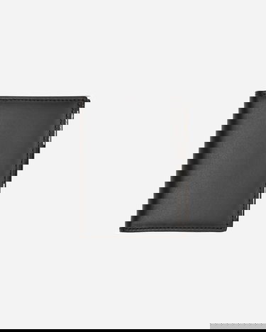 Denarnica Comme des Garçons Classic Print Leather Wallet Črna | SA0641CP 1, 2