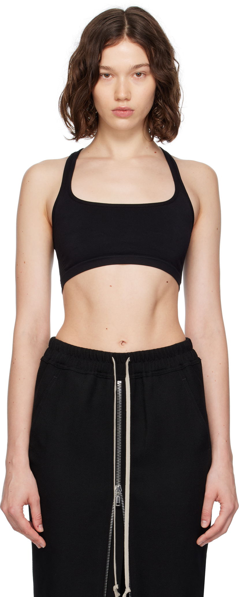 Modrček Rick Owens Rick Owens Concordians Unhorny Sports Bra Črna | RP02E4699 KSP