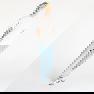 Majica CALVIN KLEIN Linear Quilted Tee Ivory Bela | J30J326149 YBI, 3