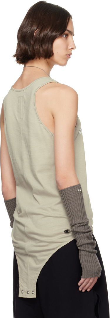 Majica brez rokavov Rick Owens Rick Owens Champion Edition Basketball Tank Top Zelena | CW01E1678 CHJG, 2
