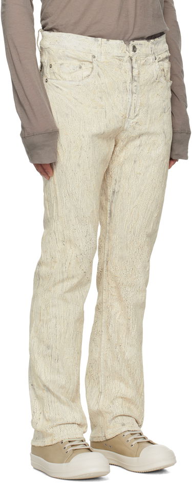 Kavbojke Rick Owens Rick Owens Hollywood Headon Utility Jeans Bela | RR01E5308 SMMC, 1