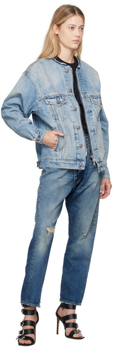 Kavbojke R13 R13 Crossover Jeans Modra | R13W2048 D216C, 3