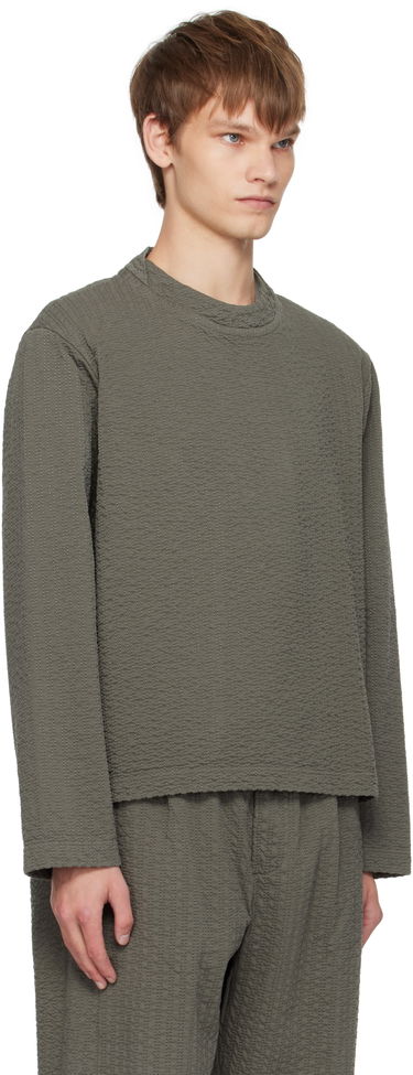 Majica Craig Green Craig Green Embroidered Linestitch Smock T-Shirt Zelena | CGAW25CWOSHI69, 1