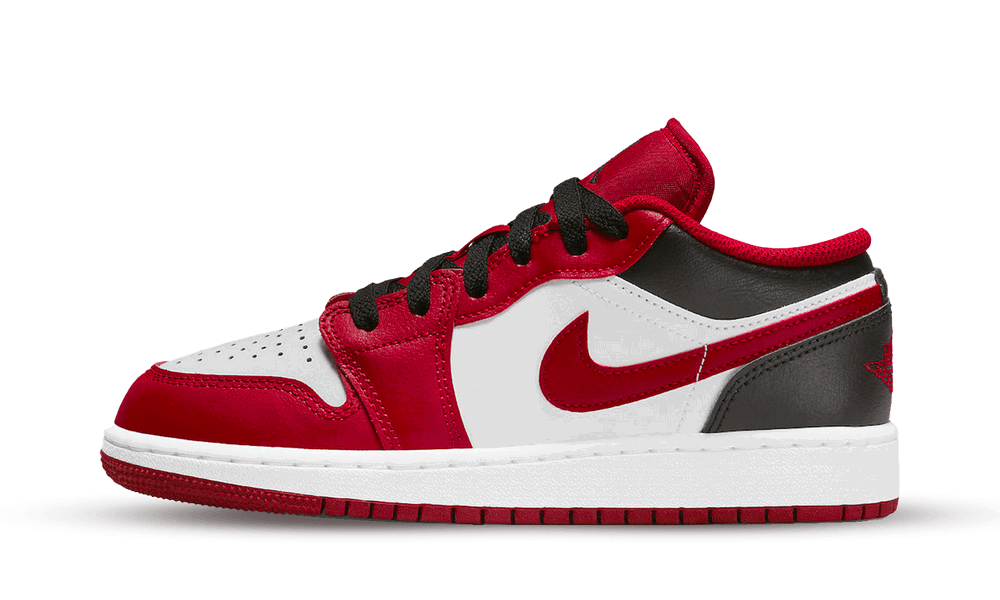 Superge in čevlji Jordan Air Jordan 1 Low "Reverse Black Toe" GS Rdeča | 553560-163, 0