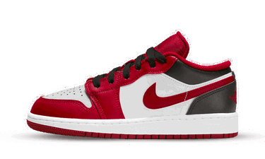 Superge in čevlji Jordan Air Jordan 1 Low "Reverse Black Toe" GS Rdeča | 553560-163, 0