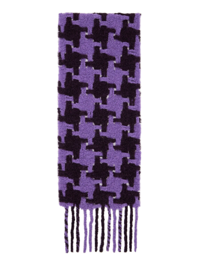 Šala Acne Studios Houndstooth Scarf Lila | CA0153-