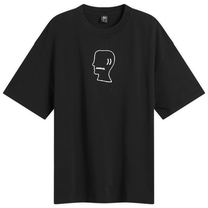 Majica Brain Dead Brain Dead Logo Head T-Shirt, Size Large Črna | BDF24T000045-BLK