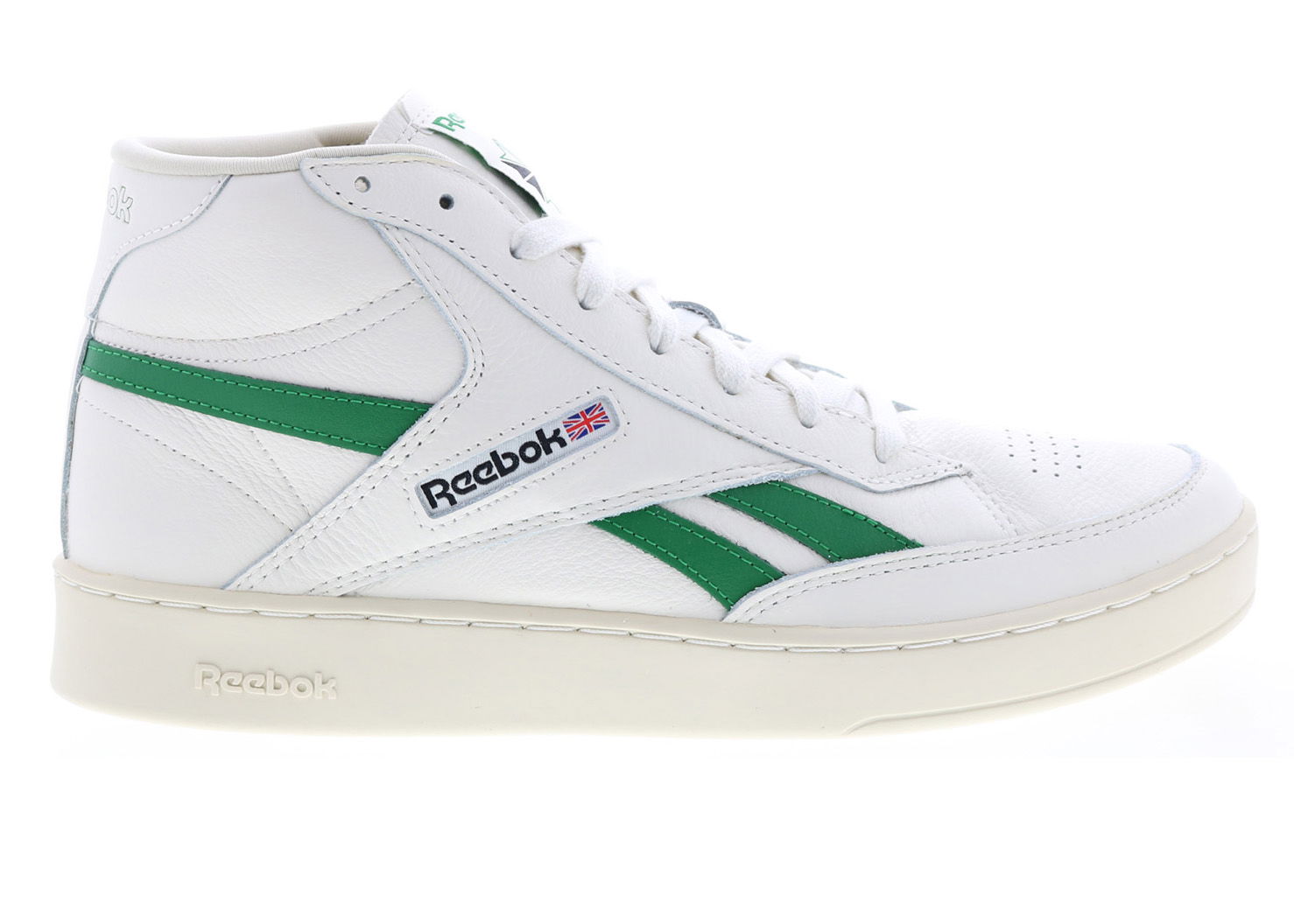 Superge in čevlji Reebok Club C Form Hi Chalk Alabaster Glen Green Bela | GZ2437/100047908, 0