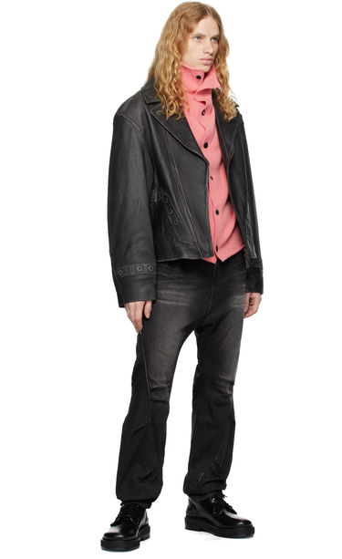Hlače ADER ERROR Faded Black Denim Jeans Črna | BN01FWJE0108BK, 3