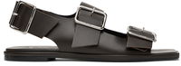 Aeyde Thekla Leather Slingback Sandals