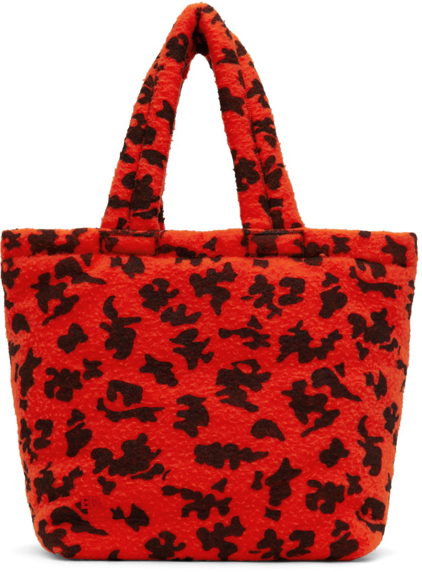 Tote bag ERL ERL Medium Puffer Tote Bag Rdeča | ERL07K233, 0