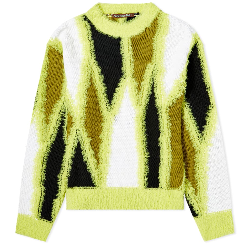 Pleteni pulover Andersson Bell Reims Intarsia Knitted Jumper Večbarvna | ATB811U, 0