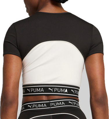 Krop-top Puma Puma Strong Baby Short Sleeve Crop Top Črna | 525878-51, 2