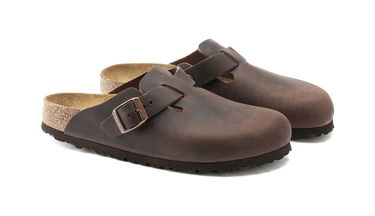 Superge in čevlji Birkenstock Boston Oiled Leather Rjava | 860133, 4