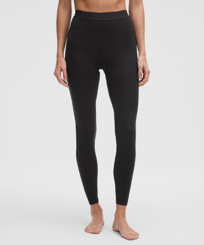 Pajkice lululemon Wool-Blend Base Layer Tight 28" Črna | prod20005455, 1