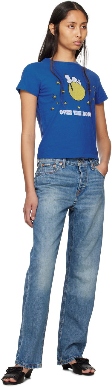 Kavbojke RE/DONE Re/Done 'The Standard' Jeans Modra | 148-03WSTANRD, 3