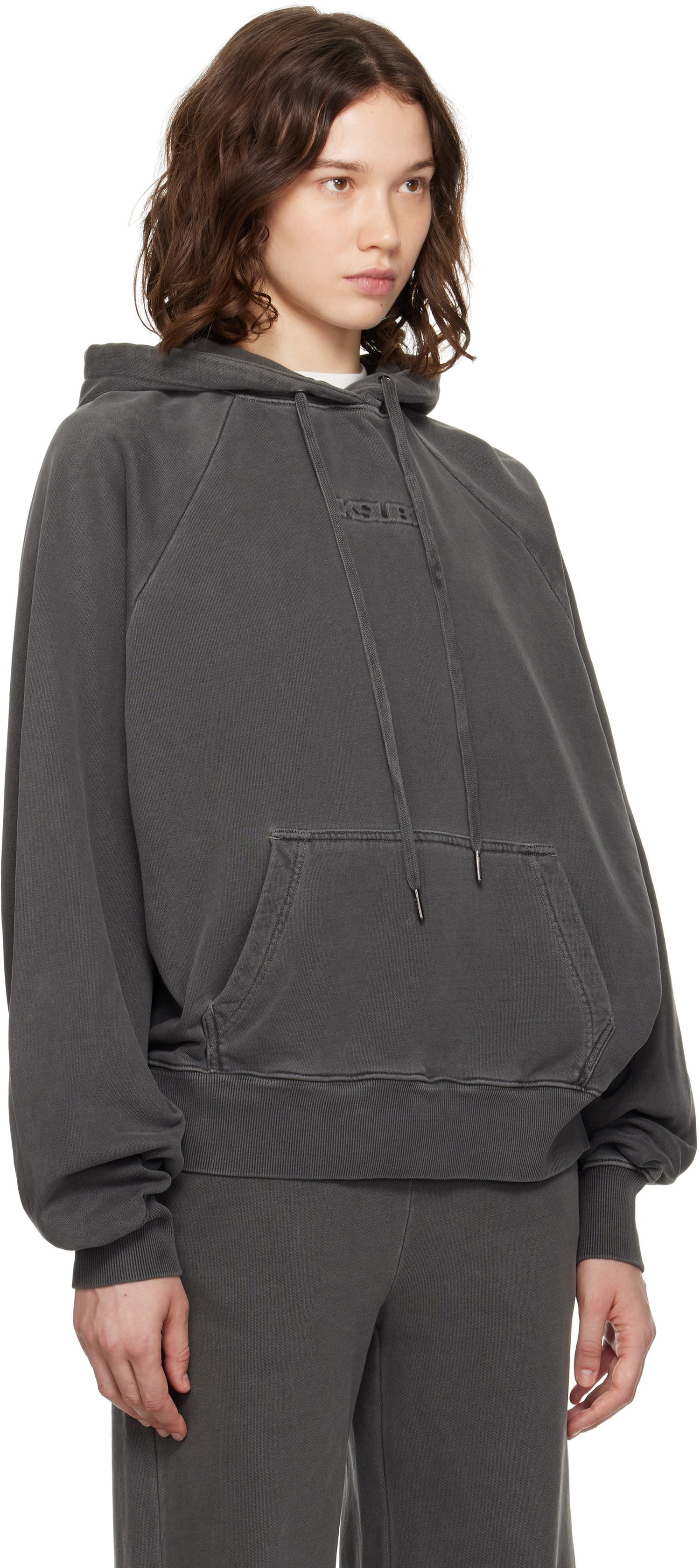 Pulover Ksubi Ksubi Origin Hoodie Siva | WPF25FL006, 1