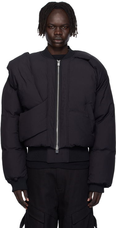 Bomber jakna HELIOT EMIL Heliot Emil Altair Puffer Bomber Jacket Črna | AW25_M_02_163_BLK01, 0