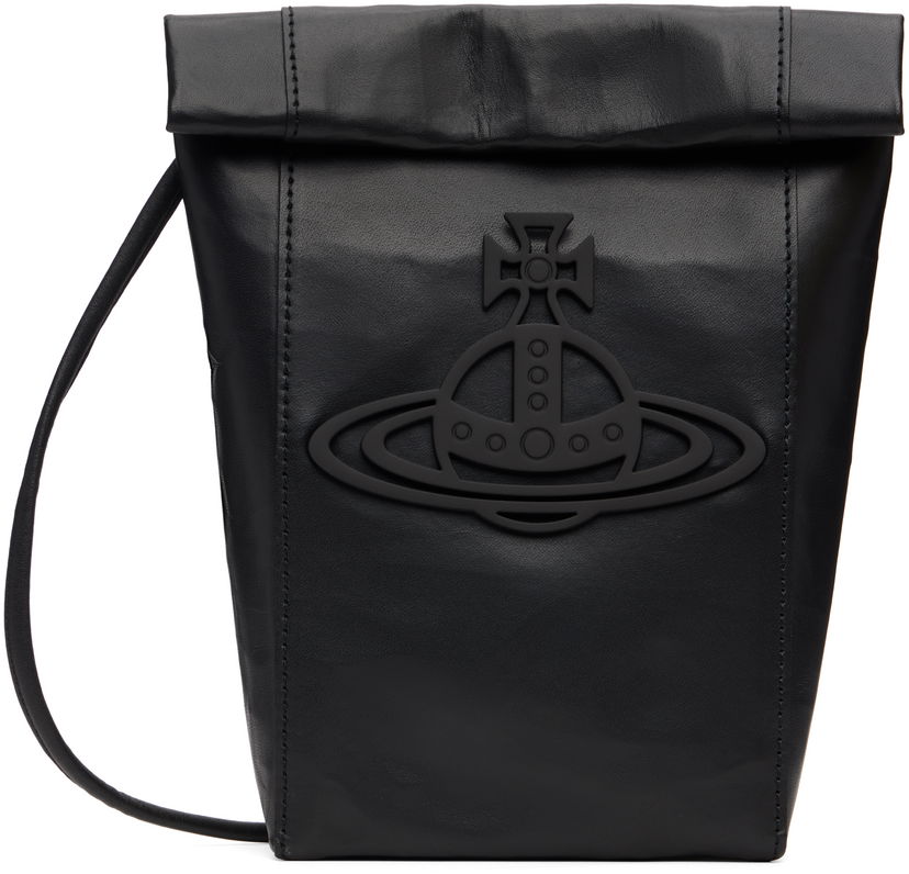 Torba za čez ramo Vivienne Westwood Vivienne Westwood Maria Crossbody Pouch Črna | 4803000ZU-L00AN-