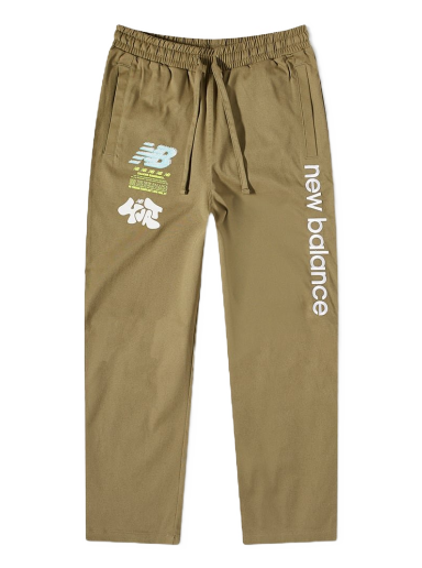 Hlače New Balance Salehe Bembury Rjava | MP11563-CGN