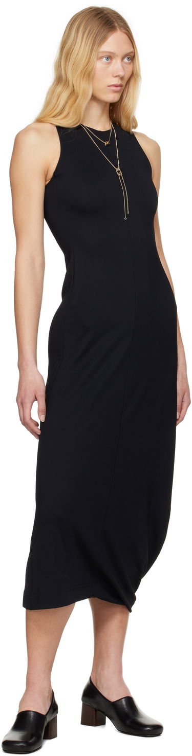 Obleke LEMAIRE Lemaire Twisted Hem Midi Dress Črna | DR1106 LJ1034, 3
