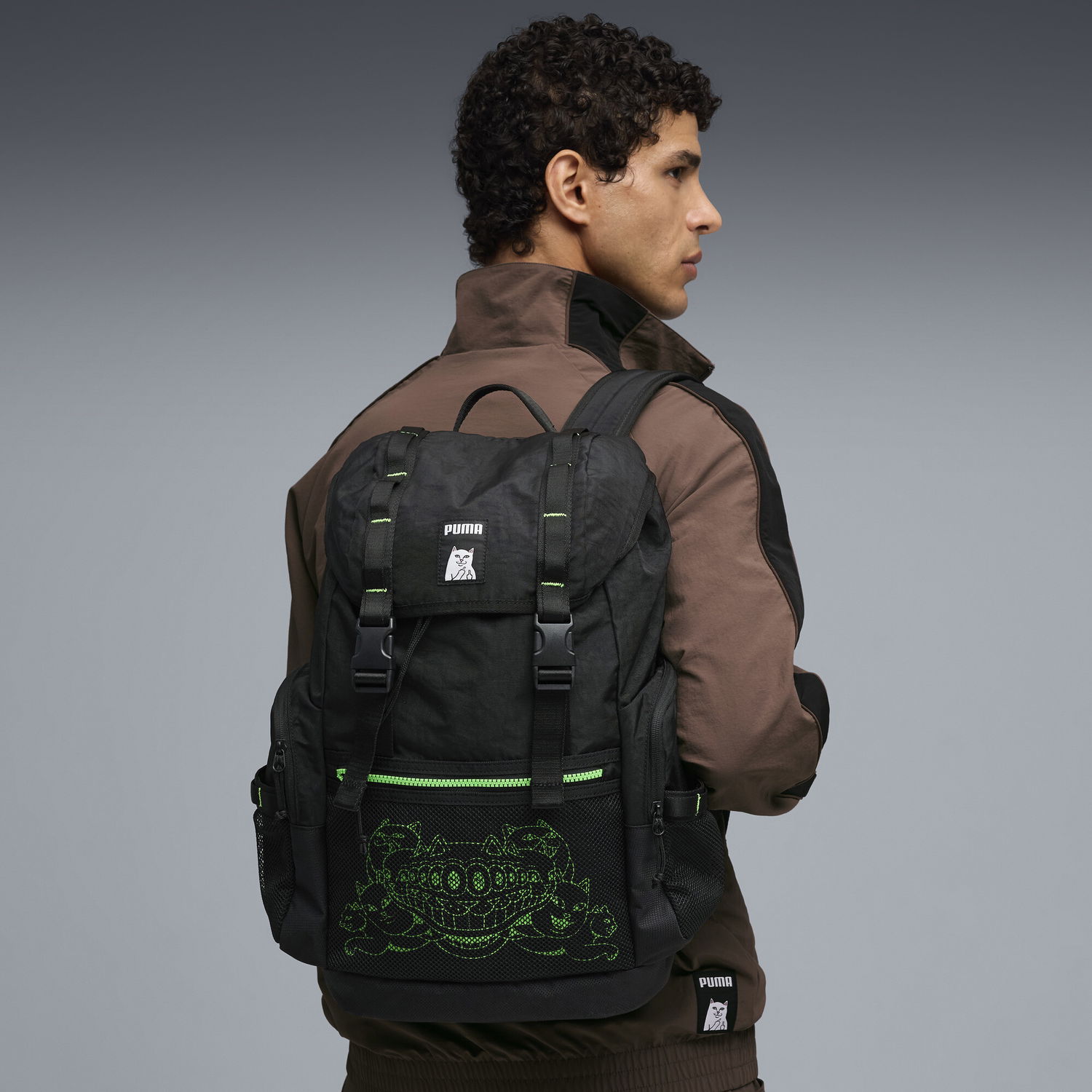 Nahrbtnik Puma RIPNDIP Cat Graphic 25L Backpack Črna | 091818_01, 1