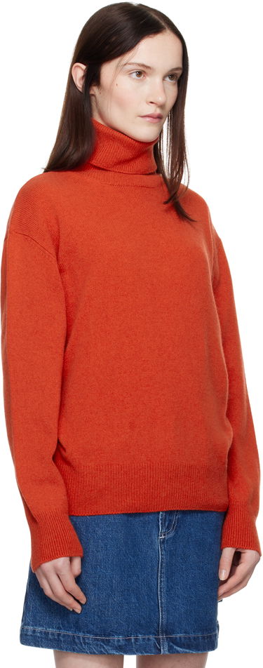 Pleteni pulover A.P.C. Women's Turtleneck Sweater Siva | WSAAX-F23347, 4