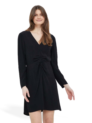 Obleke United Colors of Benetton Dress Črna | 43A0DV031.100
