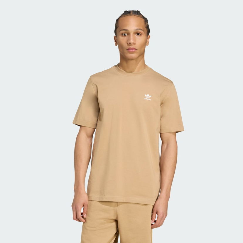 Majica adidas Performance Trefoil Essentials T-Shirt Bež | JX2824