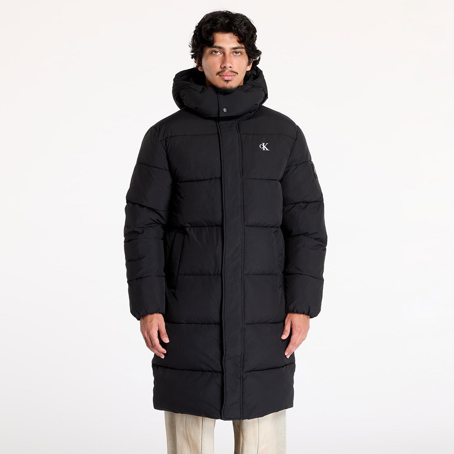 Parka CALVIN KLEIN Essentials Non Down Jacket Black Črna | J30J326109 BEH, 0