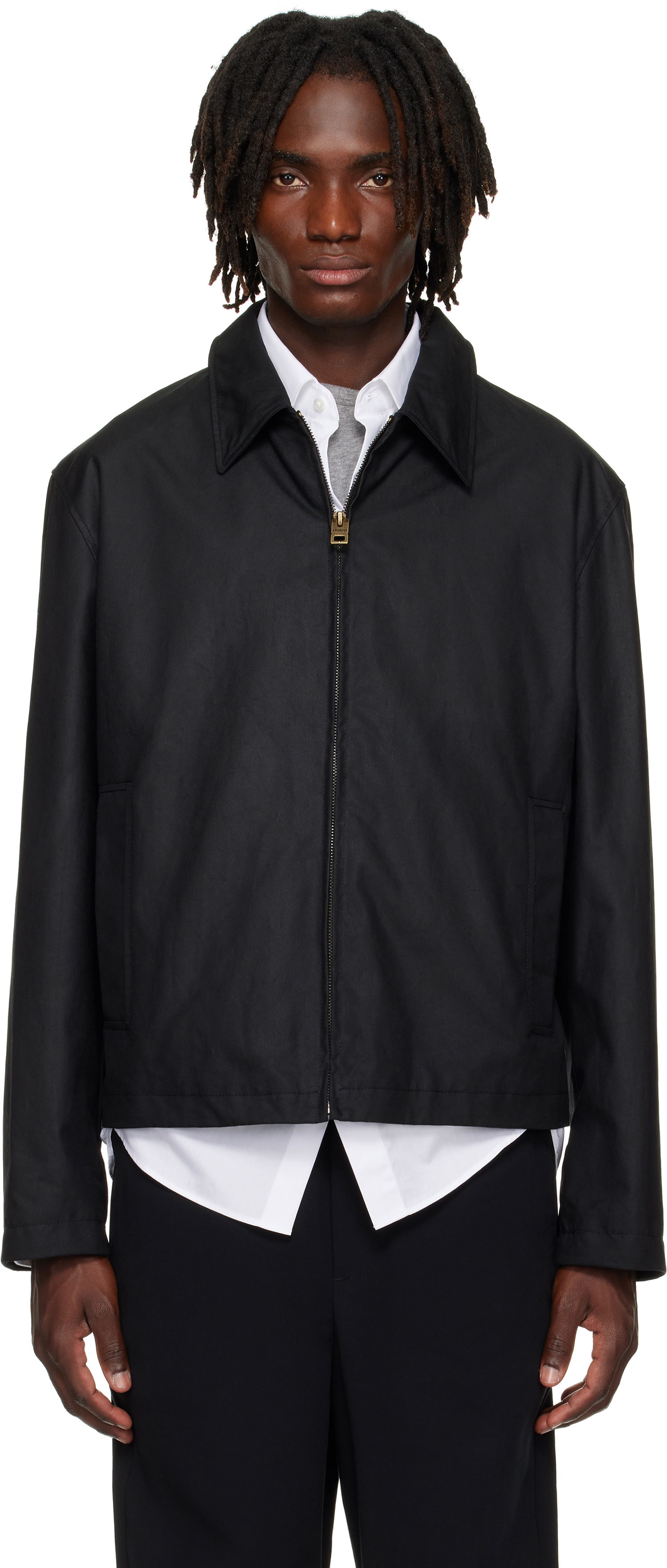 Jakna BOSS Hugo Water-Repellent Jacket Črna | 50544628, 0