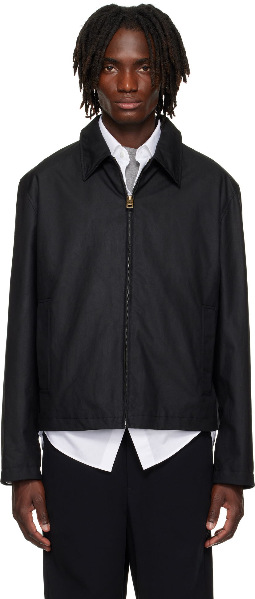 Jakna BOSS Hugo Water-Repellent Jacket Črna | 50544628
