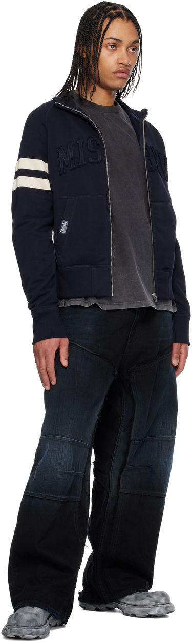 Pulover MISBHV MISBHV Zuma Zip-Up Sweater Mornarica | 250M150, 3