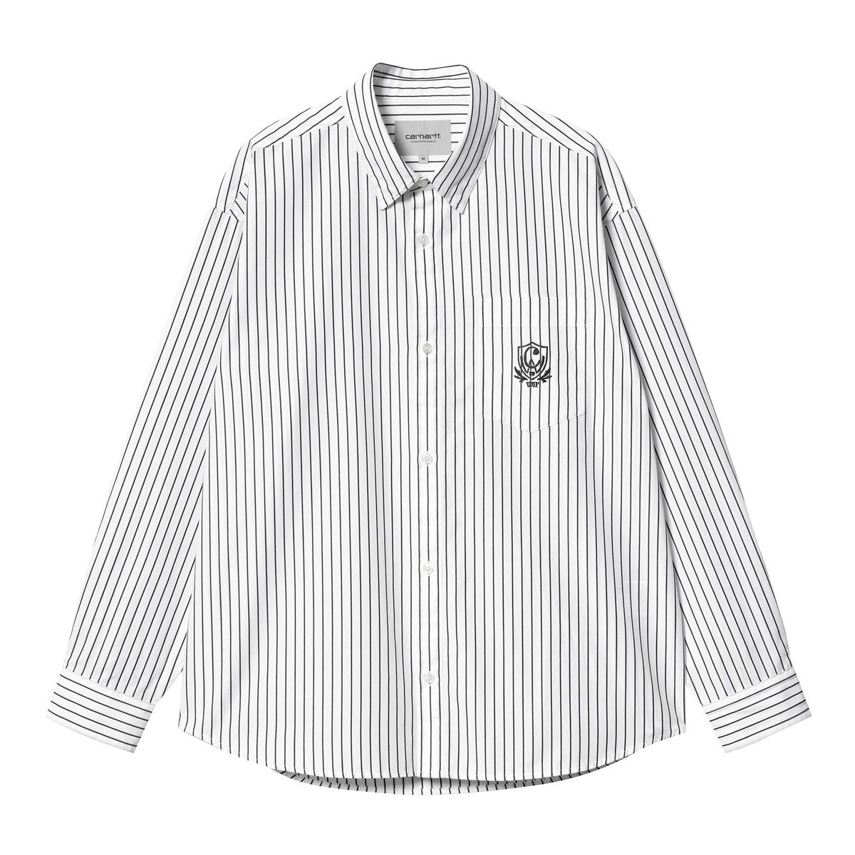 Srajce Carhartt WIP L/S Linus Shirt Bela | I033029_22A_XX, 0