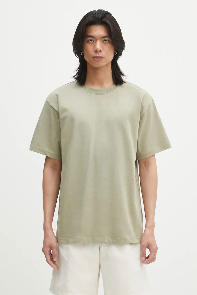 Majica NORSE PROJECTS Norse Projects Norse Standard Heavy Loose T-Shirt Zelena | N01.0679.2053