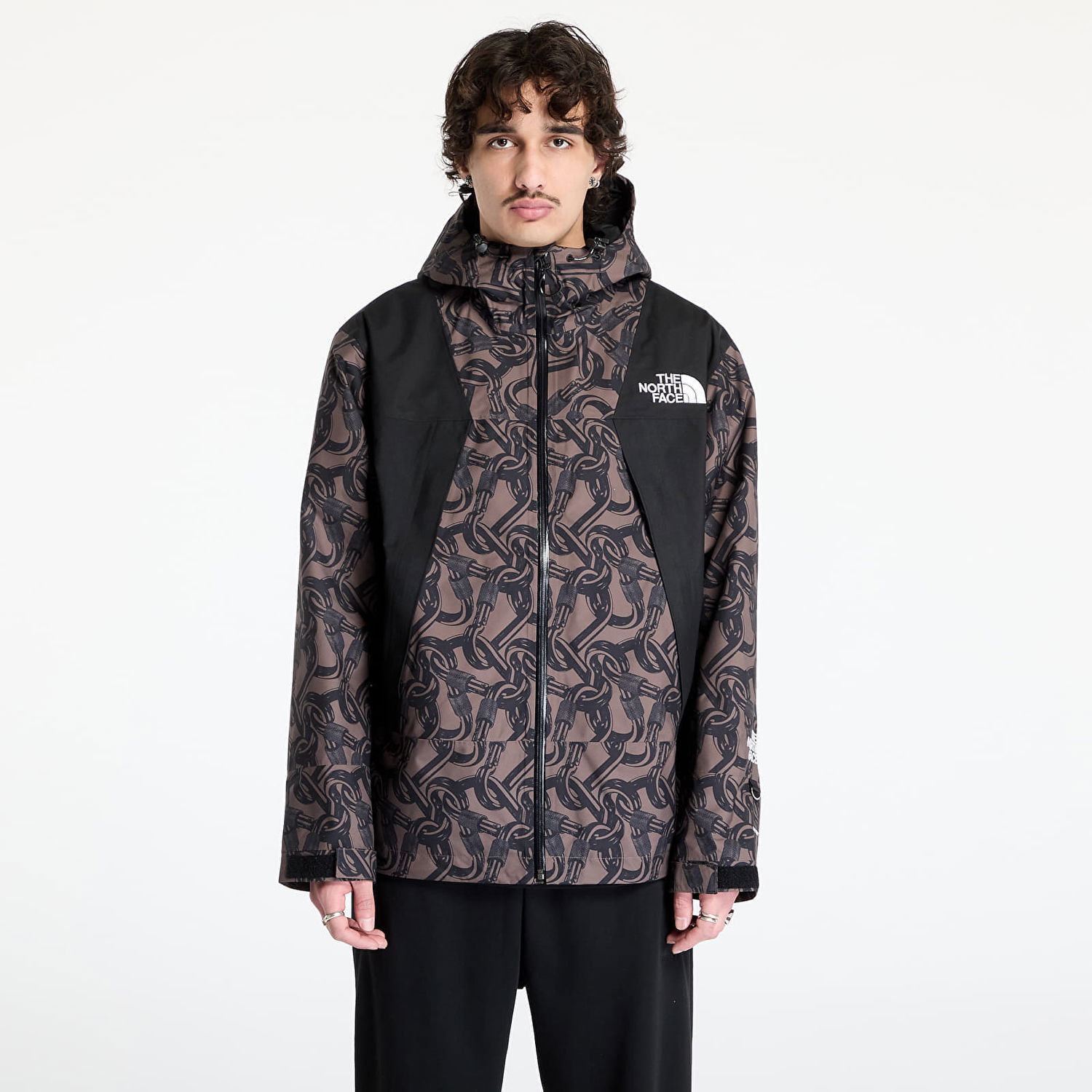 Vetrovka The North Face Shell Print Jacket Rjava | NF0A8C6ZAC91, 0
