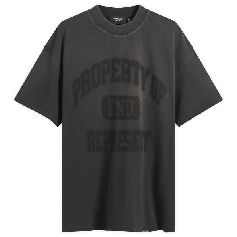 Majica Represent Clo Property of Graphic T-Shirt in Black Črna | MLM41503-230