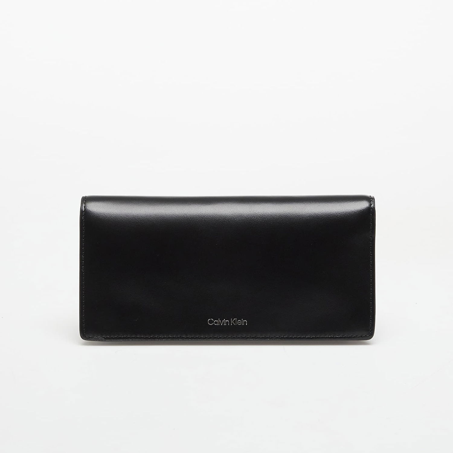 Denarnica CALVIN KLEIN Calvin Klein Emblem HW Long Bifold Wallet Črna | LV04F1098G UB1, 1