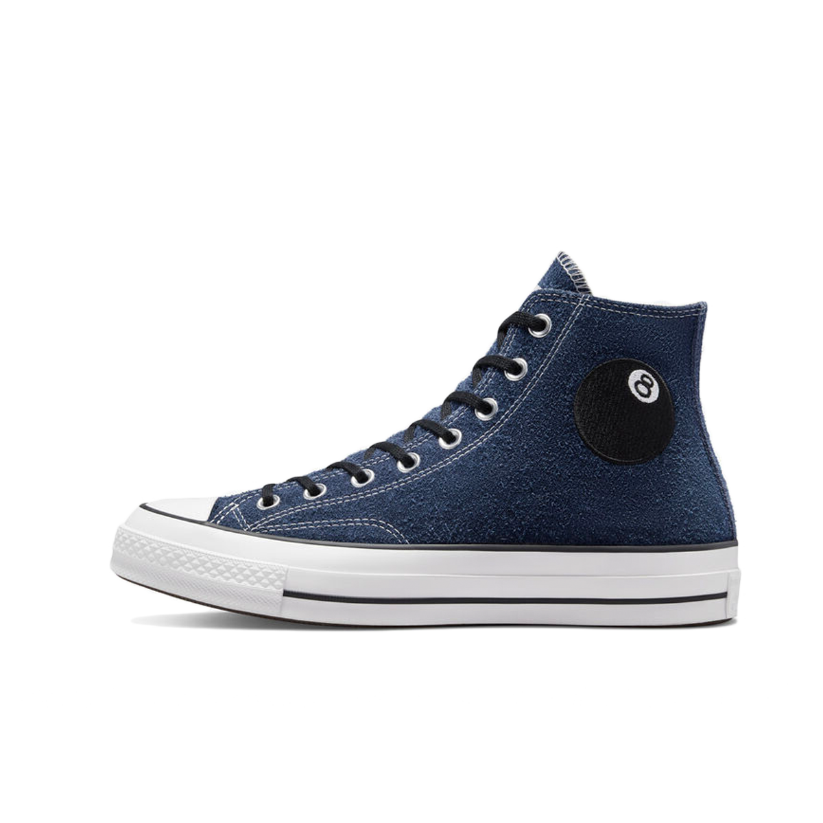 Superge in čevlji Converse Stüssy 8-Ball x Chuck 70 High "Sargasso Sea" Mornarica | A03711C, 0